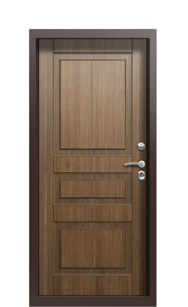 Дверь TermoPlus Woodline тик tobacco