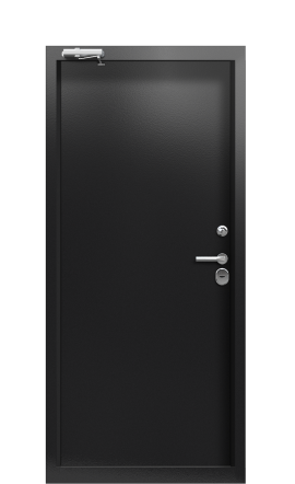 Дверь Termo Ral 3031 Ral 9005 389