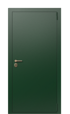 Дверь Termo Patina Ral 6028 384 вид снаружи