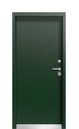 Дверь Termo Ral 6028 Ral Patina 666