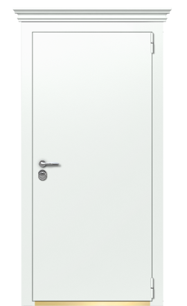 Дверь TermoPlus Ral 9003 Слоновая Кость 255