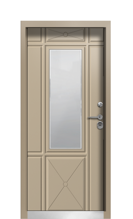 Дверь TermoPlus Ral 1019 Securemme 954