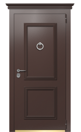 Дверь Termo Ral 8017 Ral 1019 54