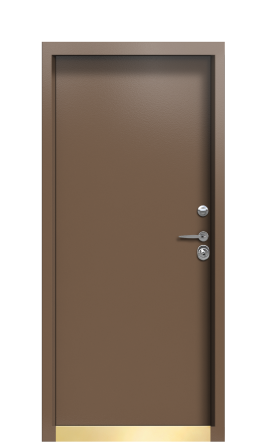 Дверь Termo Ral 8017 Ral 1019 54