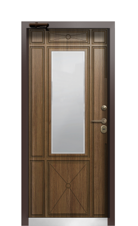 Дверь TermoPlus Ral 9003 Тик 362