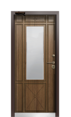 Дверь Termo Ral 9003 Тик 362 вид внутри