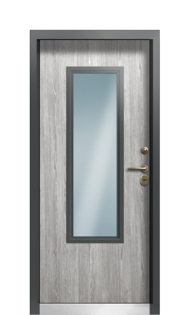 Дверь TermoWood Ral 9005 Морадо Чёрный 199