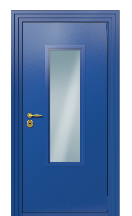 Дверь TermoPlus Ral 5005 Ral 5014 541