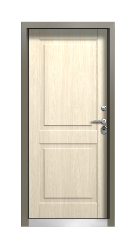 Входная дверь TermoWood Ral 9005 Grey Matt 303