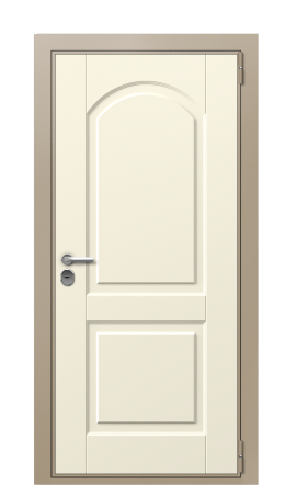 Дверь TermoWood Ral 1019 Слоновая Кость 571