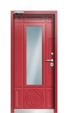 Дверь Termo Ral 3031 Securemme 535 вид внутри