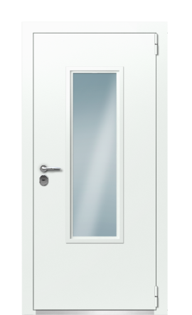 Дверь TermoPlus Ral 9003 Белая Эмаль 933