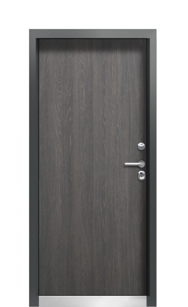 Входная дверь TermoWood Ral 9005 Морадо Чёрный 138