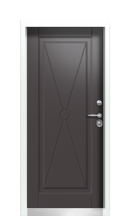 Дверь TermoPlus Ral 9005 Ral 8019 906
