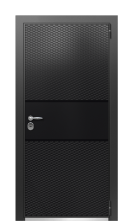 Дверь TermoWood Vesuvio Ral 9005 730
