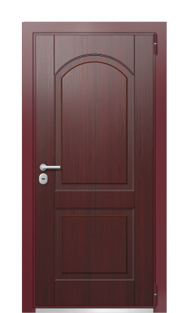 Дверь TermoWood Ral 3005 Тёмно Красный 309