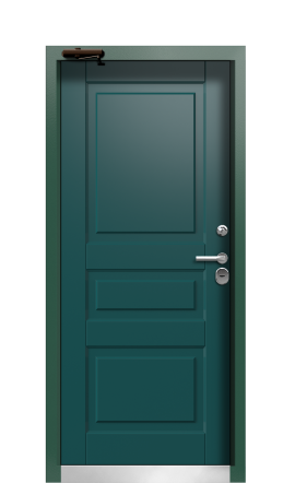 Дверь TermoWood Ral 1019 Ral 9003 600