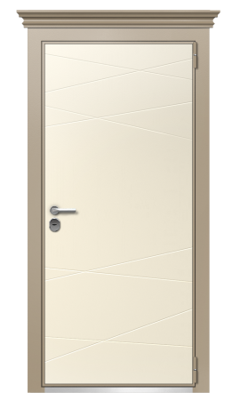 Дверь TermoWood Ral 1019 Слоновая Кость 597