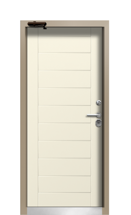 Дверь TermoWood Ral 1019 Слоновая Кость 597