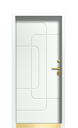 Дверь TermoWood Ral 9003 Тёмный мрамор 165