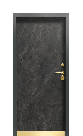 Дверь TermoPlus Ral 3031 Тёмный мрамор 60