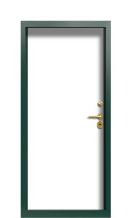 Дверь TermoWood Ral 6005 Ral 7002 1513