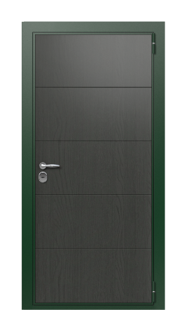 Дверь TermoWood Patina Графитовое дерево 1069