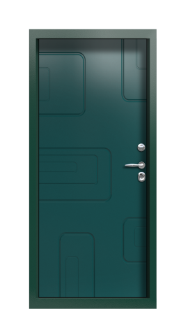 Дверь TermoWood Ral 6005 Зеленое сукно 1253