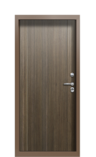 Дверь Termo Ral 8025 Палисандр 1083 вид внутри