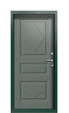 Дверь TermoWood Ral 6005 RAL 7009 1254