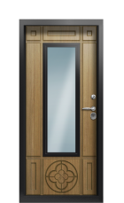 Дверь Termo Ral 8017 Тик 266 вид внутри