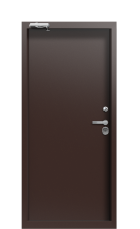 Дверь Termo Tobacco Securemme 392 вид внутри