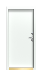 Дверь Termo Ral 7043 Ral 9003 207 вид внутри