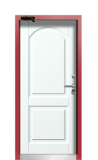 Дверь Termo Ral 3031 Securemme 578 вид внутри