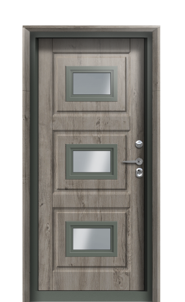 Дверь TermoPlus Ral 3005 Арктическая береза 1114