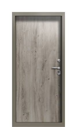 Входная дверь TermoWood Ral 7006 Арктическая береза 1065