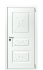 Дверь TermoWood Ral 9003 RAL 3031 1281 вид снаружи