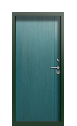 Дверь TermoPlus Ral 6028 Морская волна 1014