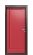 Дверь Termo Ral 3005 RAL 3031 1159 вид внутри