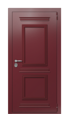 Дверь Termo Ral 3005 Ral 3031 184 вид снаружи
