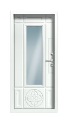 Дверь Termo Ral 9003 Securemme 969 вид внутри