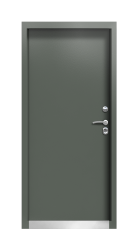 Дверь Termo Rak 7043 Ral 7009 210 вид внутри