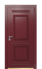 Дверь Termo Ral 3005 Ral 9003 28 вид снаружи