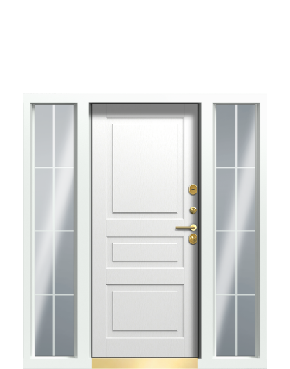 ДверьTermoPlus Patina, Милк вид внутри