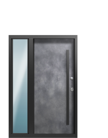 Дверь Termo Terma Металл Бруклин, Terma Лунный камень вид внутри